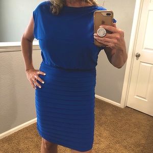 Party dress in blue
